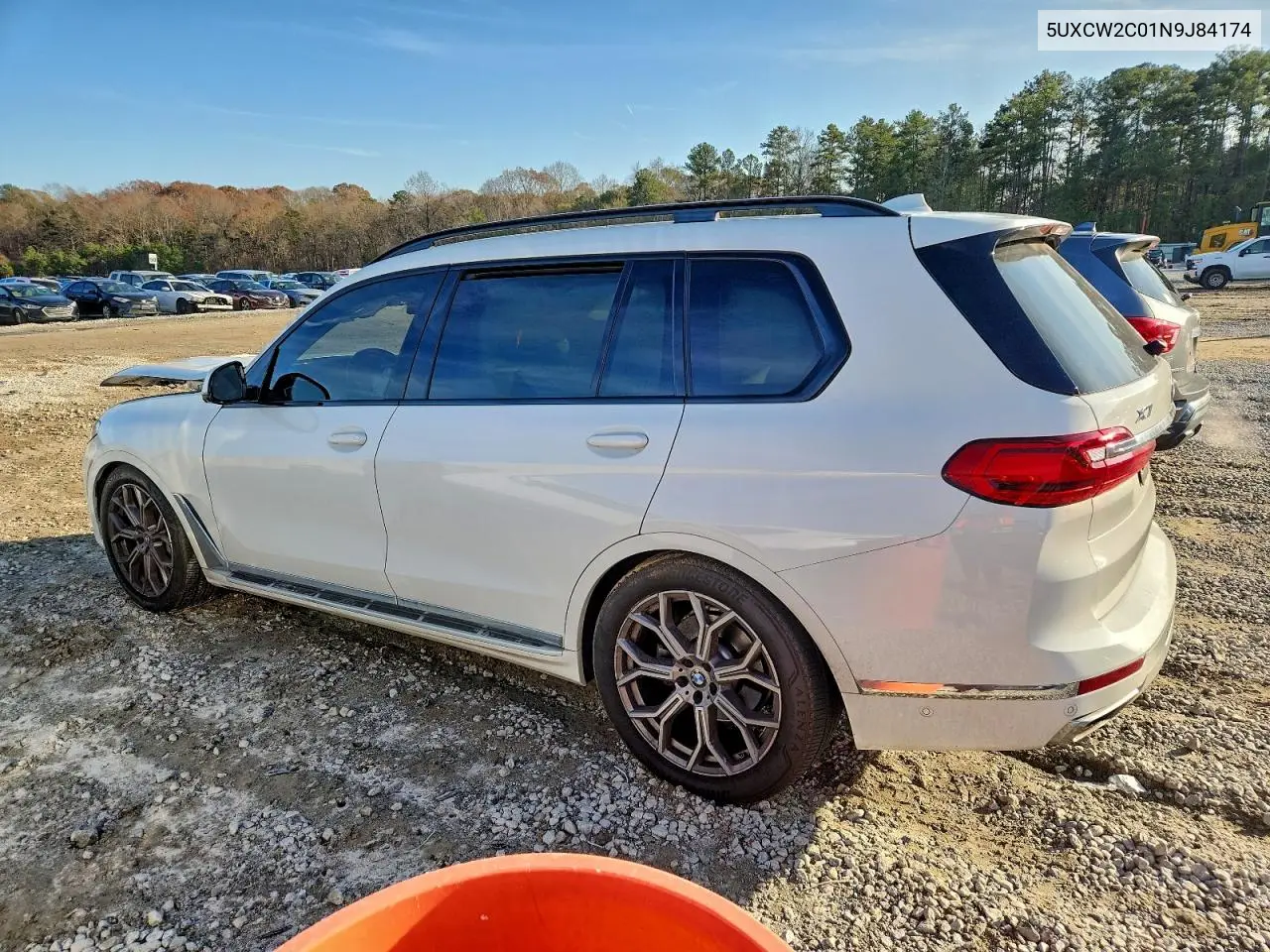 5UXCW2C01N9J84174 2022 BMW X7 xDrive40I