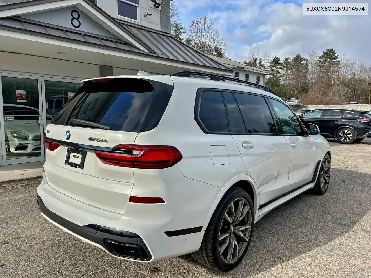 5UXCX6C02N9J14574 2022 BMW X7 M50I
