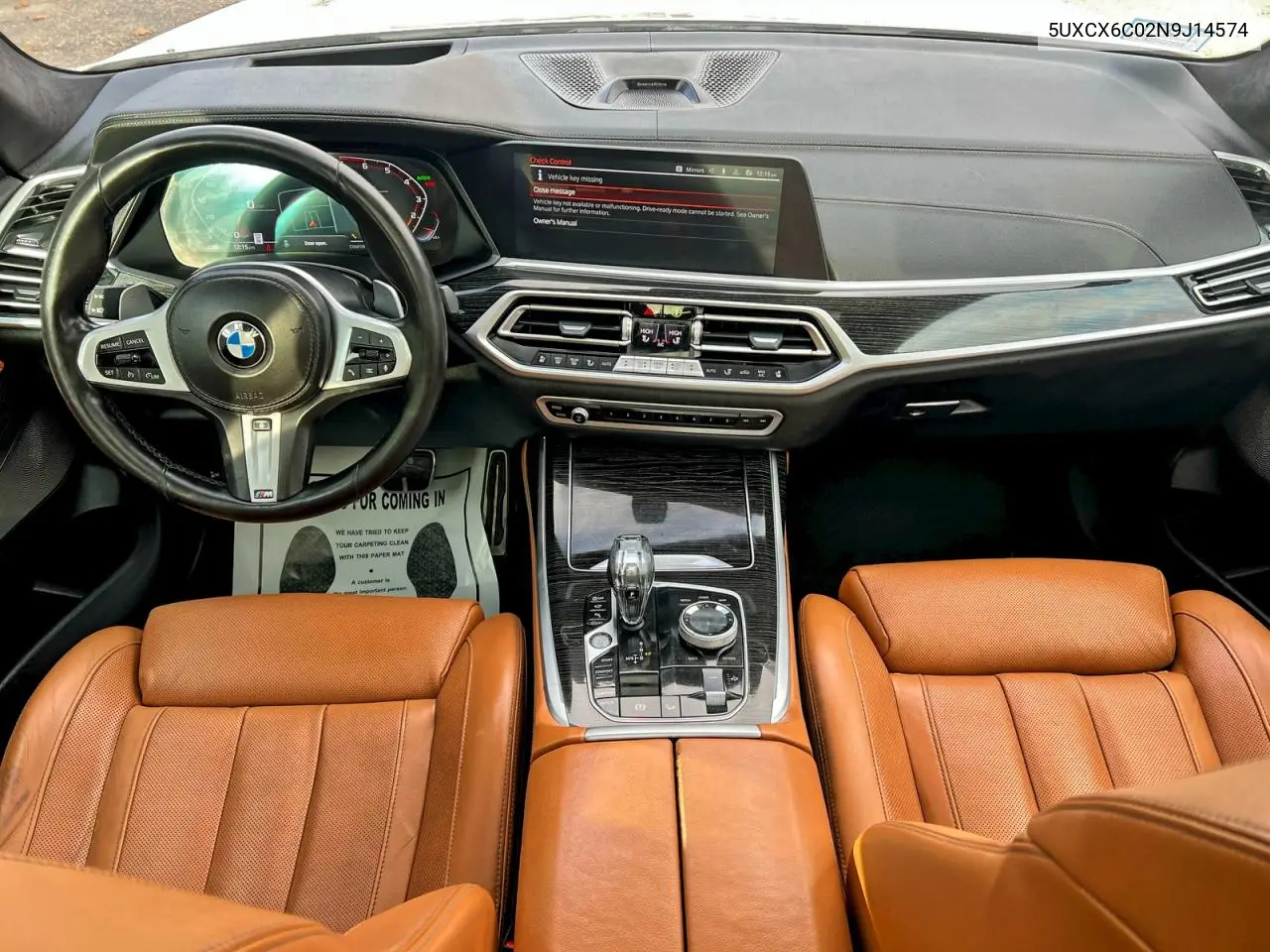5UXCX6C02N9J14574 2022 BMW X7 M50I