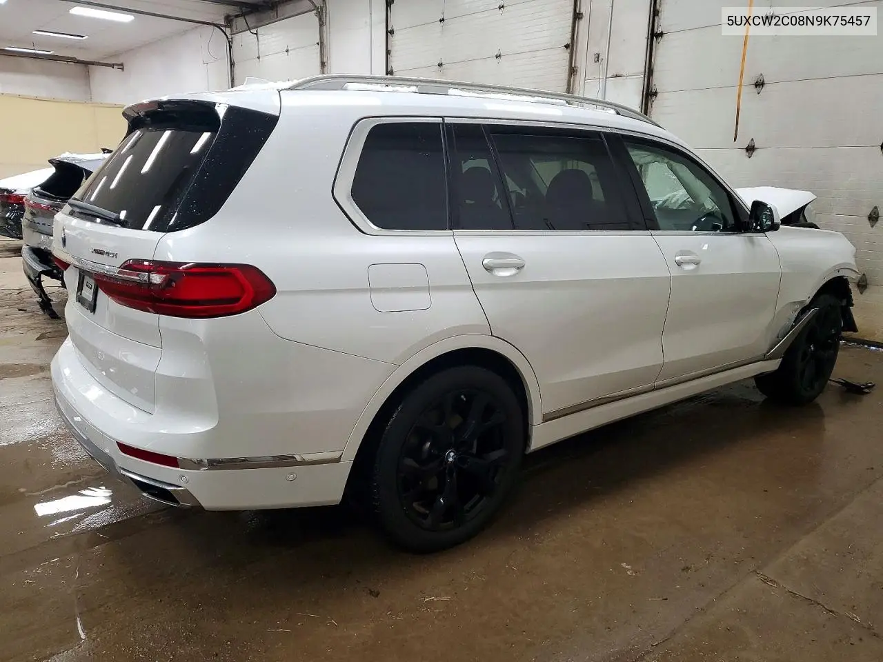 2022 BMW X7 xDrive40I VIN: 5UXCW2C08N9K75457 Lot: 99277985
