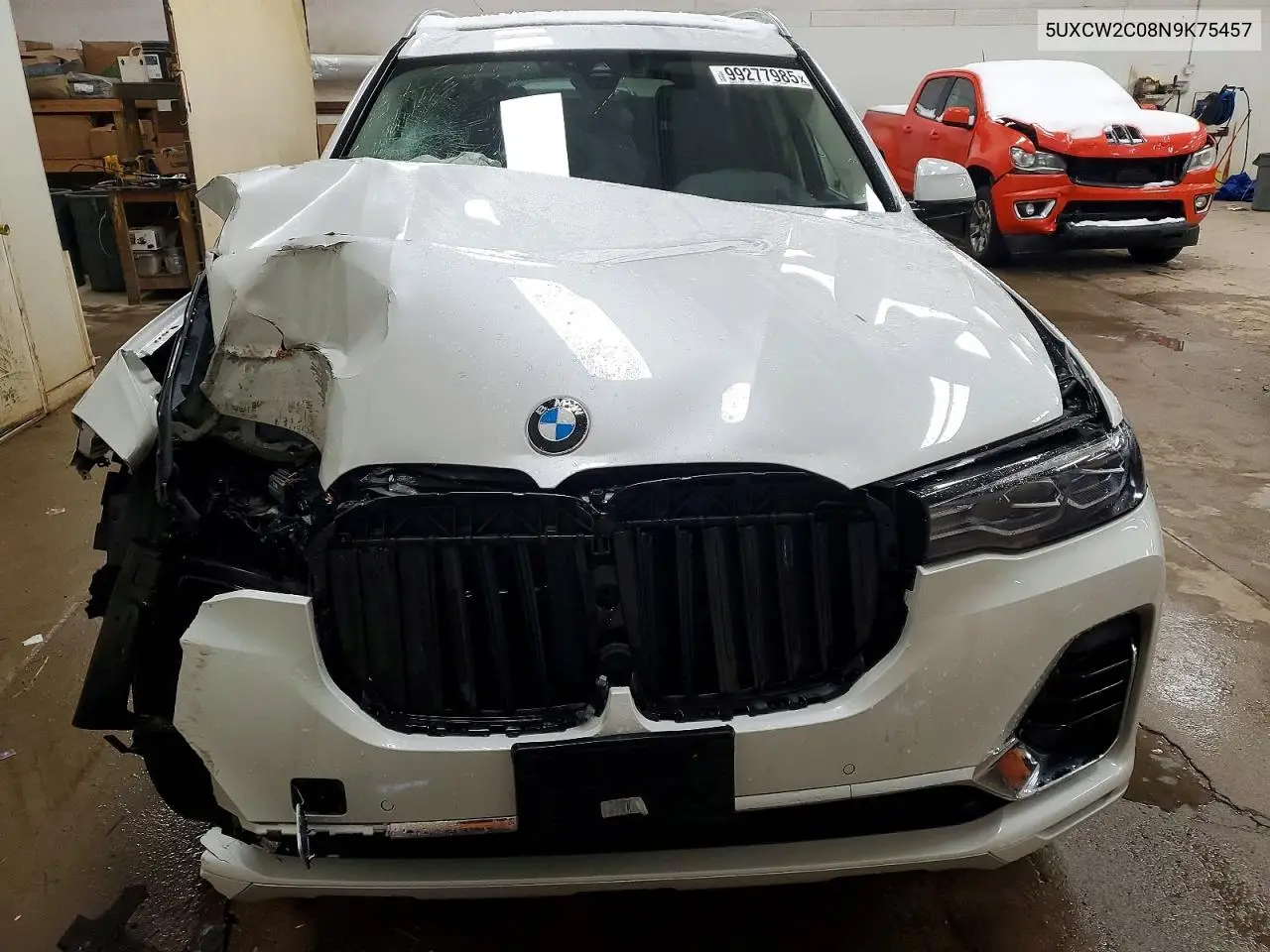 2022 BMW X7 xDrive40I VIN: 5UXCW2C08N9K75457 Lot: 99277985