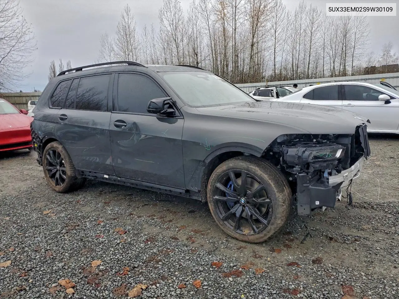 5UX33EM02S9W30109 2025 BMW X7 M60I