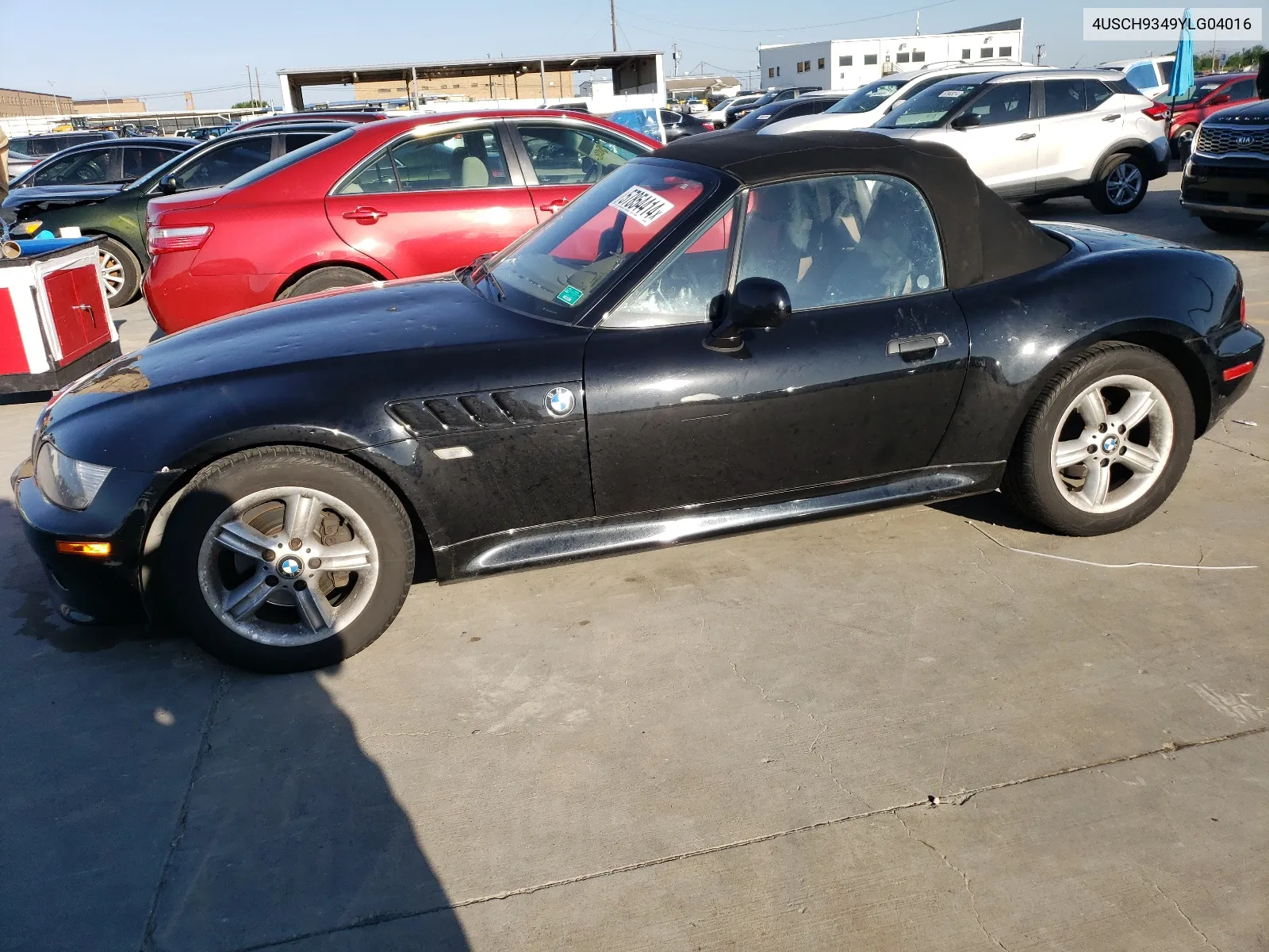 4USCH9349YLG04016 2000 BMW Z3 2.3