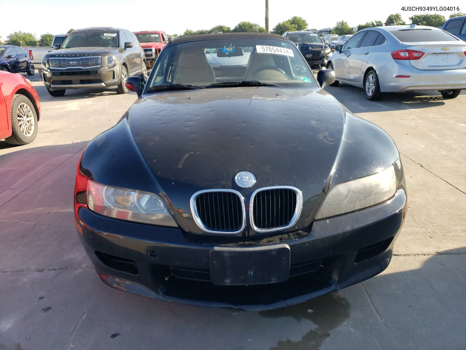 4USCH9349YLG04016 2000 BMW Z3 2.3