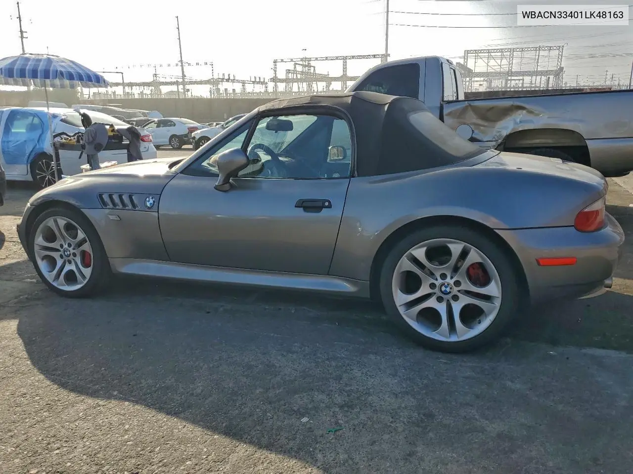 WBACN33401LK48163 2001 BMW Z3 2.5