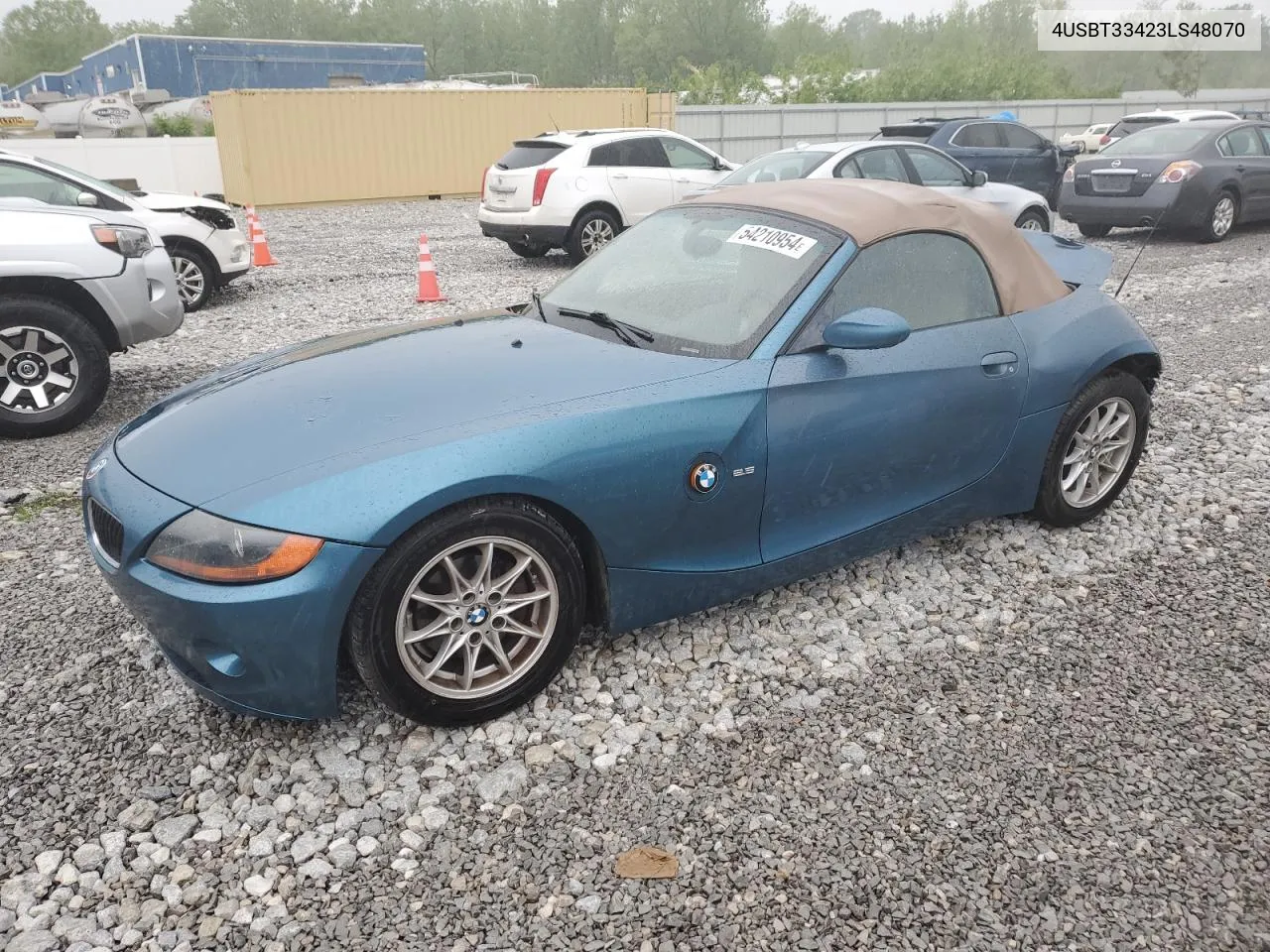 4USBT33423LS48070 2003 BMW Z4 2.5