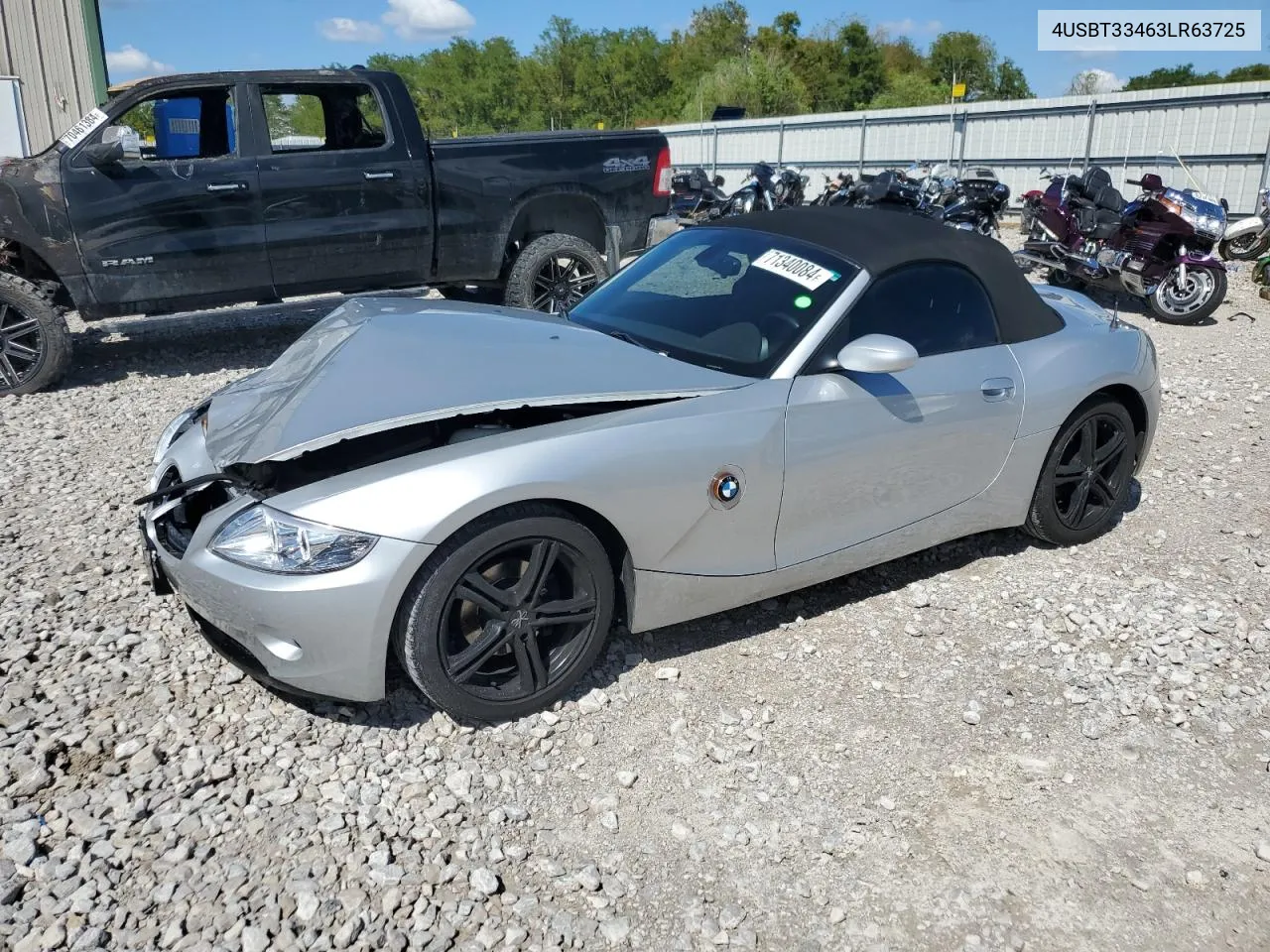 4USBT33463LR63725 2003 BMW Z4 2.5