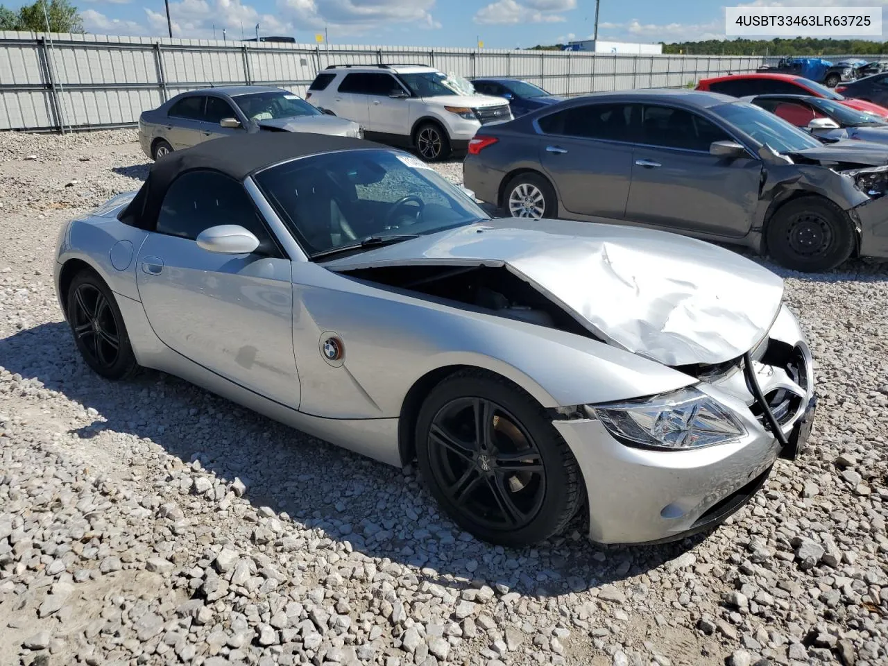 4USBT33463LR63725 2003 BMW Z4 2.5