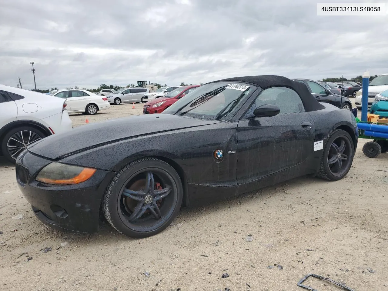 4USBT33413LS48058 2003 BMW Z4 2.5