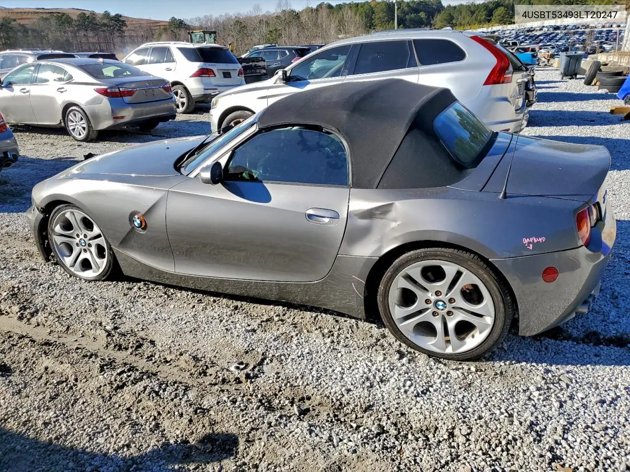 4USBT53493LT20247 2003 BMW Z4 3.0