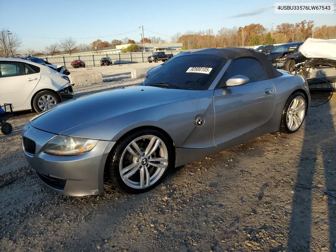 4USBU33576LW67543 2006 BMW Z4 3.0