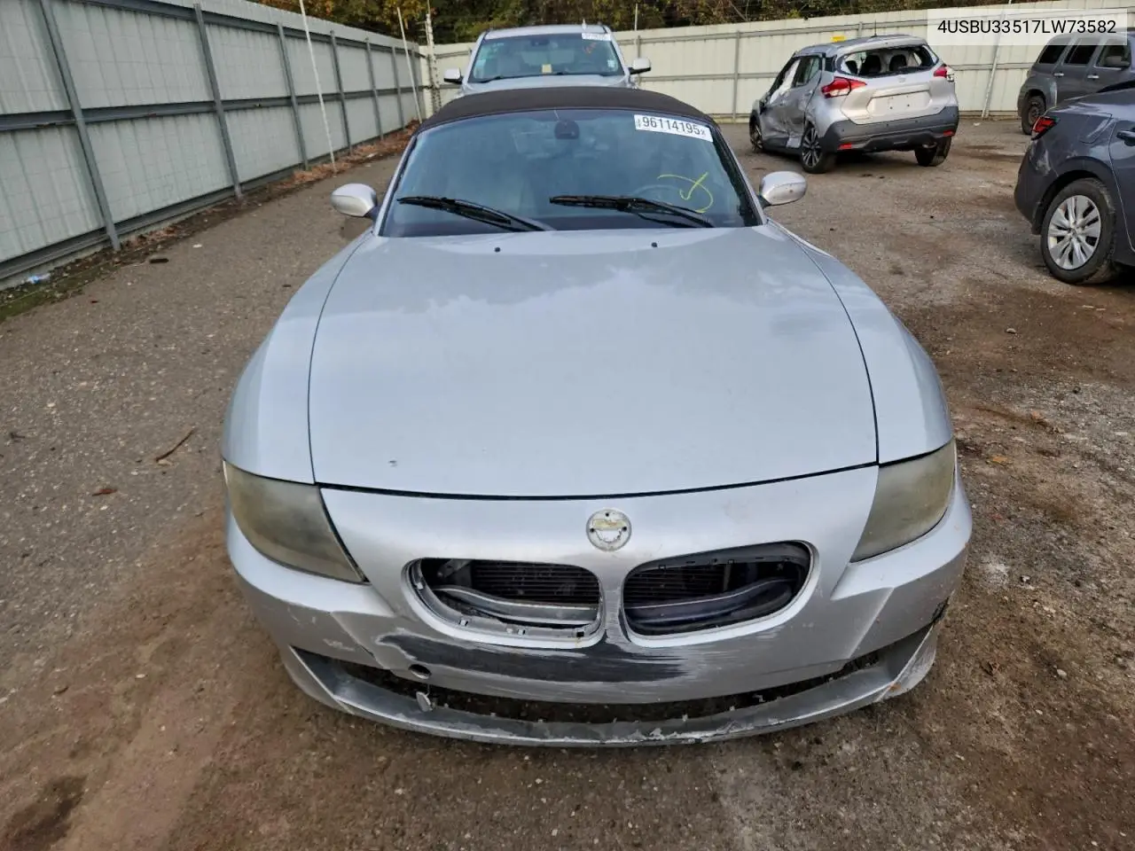 4USBU33517LW73582 2007 BMW Z4 3.0