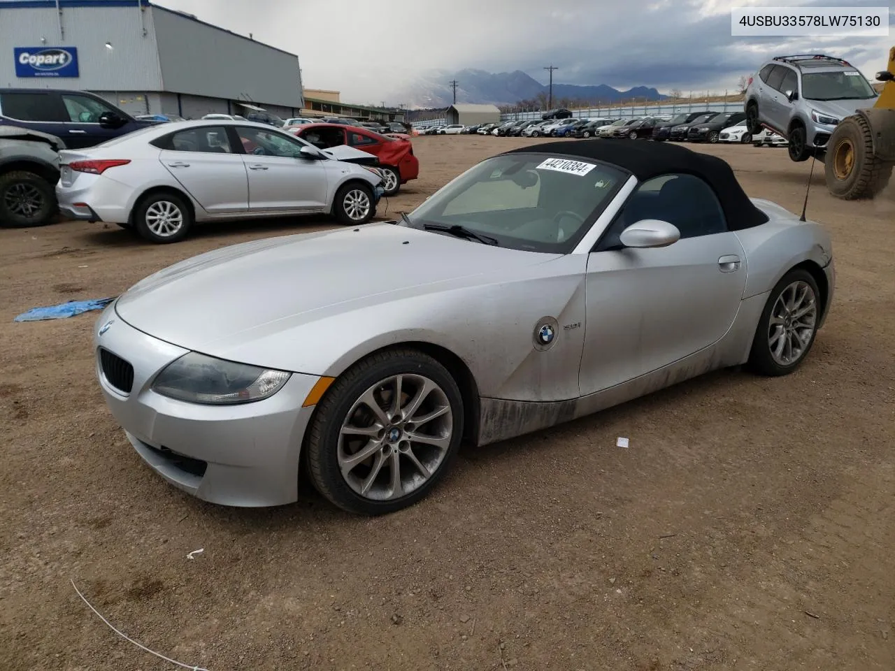 4USBU33578LW75130 2008 BMW Z4 3.0