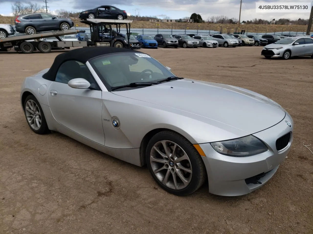 4USBU33578LW75130 2008 BMW Z4 3.0