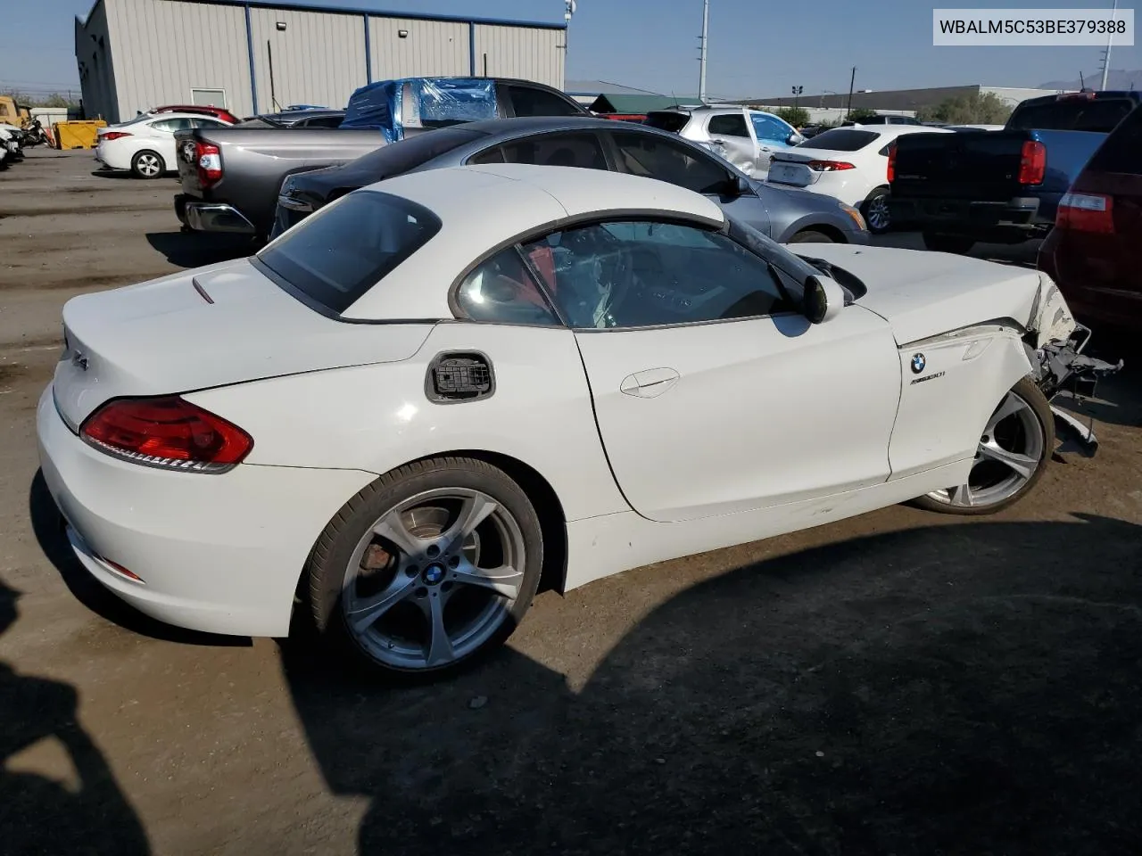 WBALM5C53BE379388 2011 BMW Z4 Sdrive30I