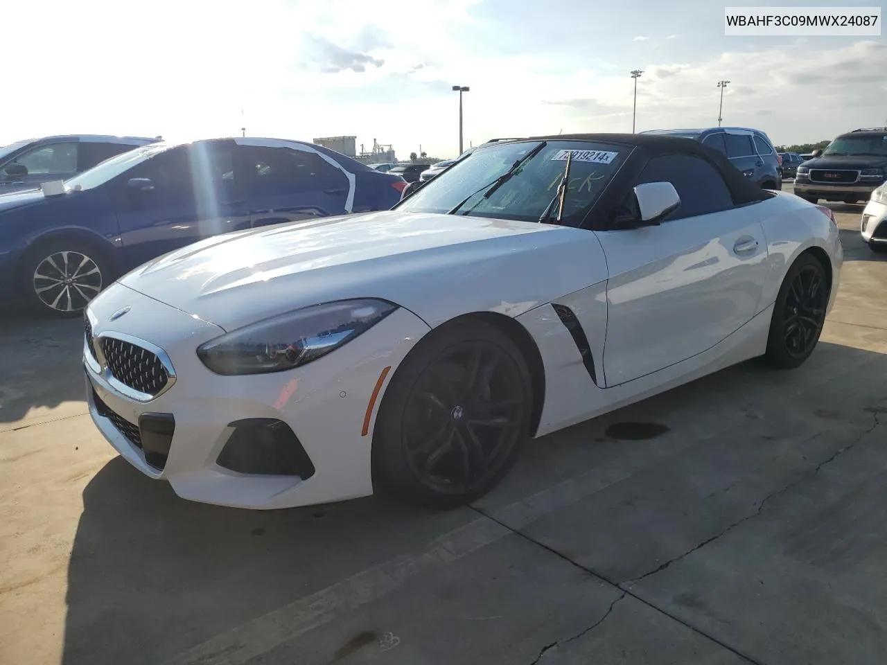 WBAHF3C09MWX24087 2021 BMW Z4 Sdrive30I