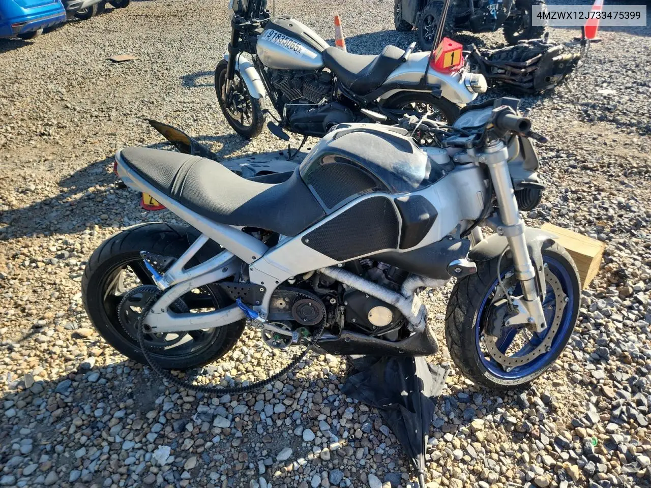 4MZWX12J733475399 2003 Buell Lightning Xb9S