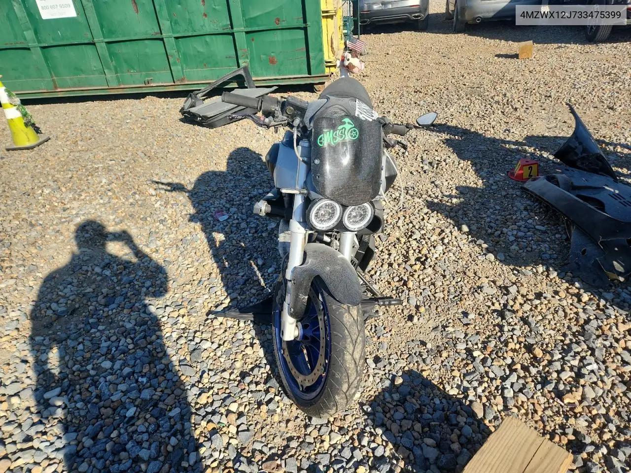 4MZWX12J733475399 2003 Buell Lightning Xb9S