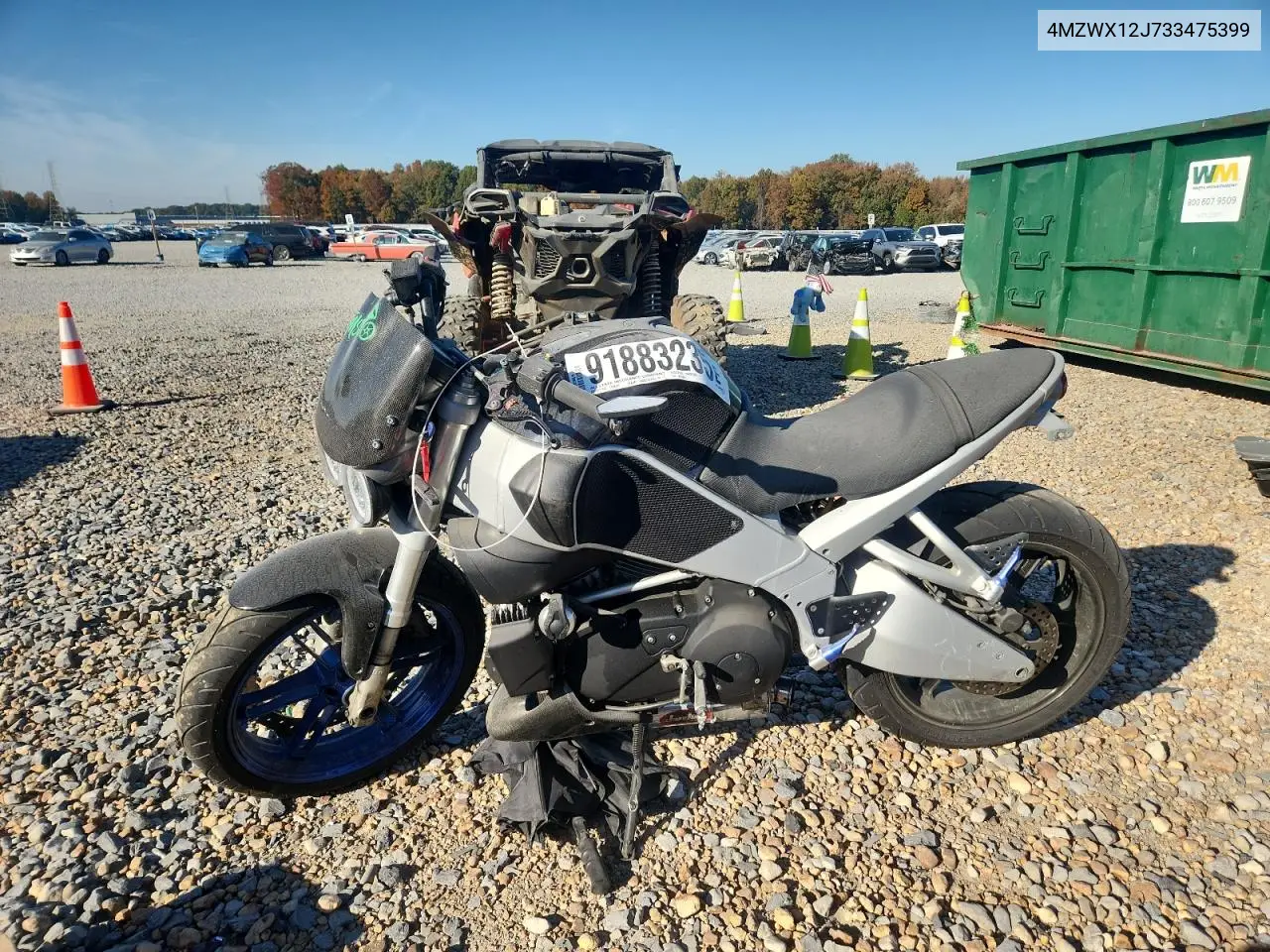 4MZWX12J733475399 2003 Buell Lightning Xb9S