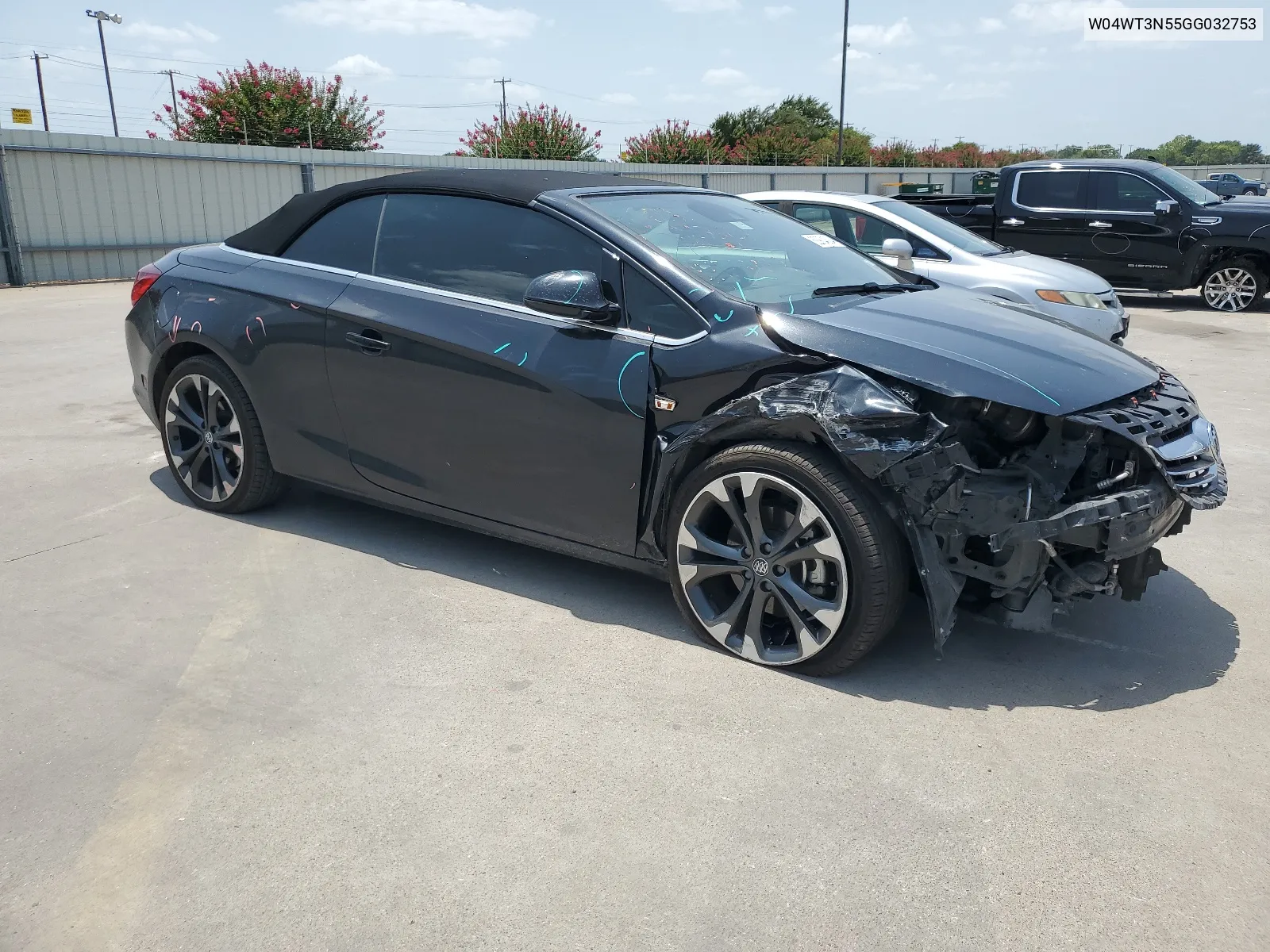 2016 Buick Cascada Premium VIN: W04WT3N55GG032753 Lot: 62904604