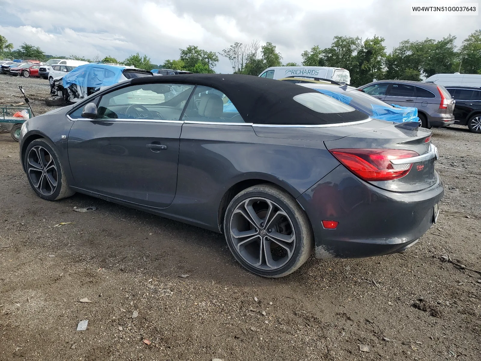 2016 Buick Cascada Premium VIN: W04WT3N51GG037643 Lot: 63238994