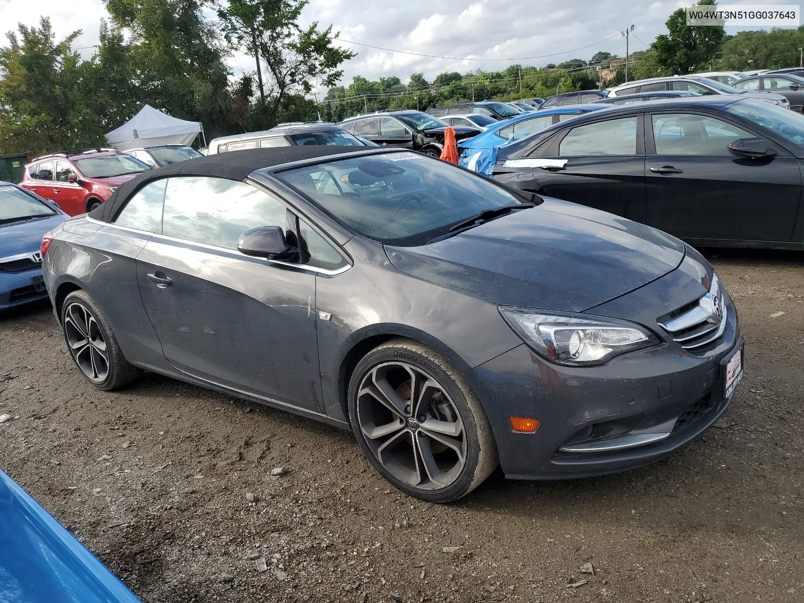 2016 Buick Cascada Premium VIN: W04WT3N51GG037643 Lot: 63238994