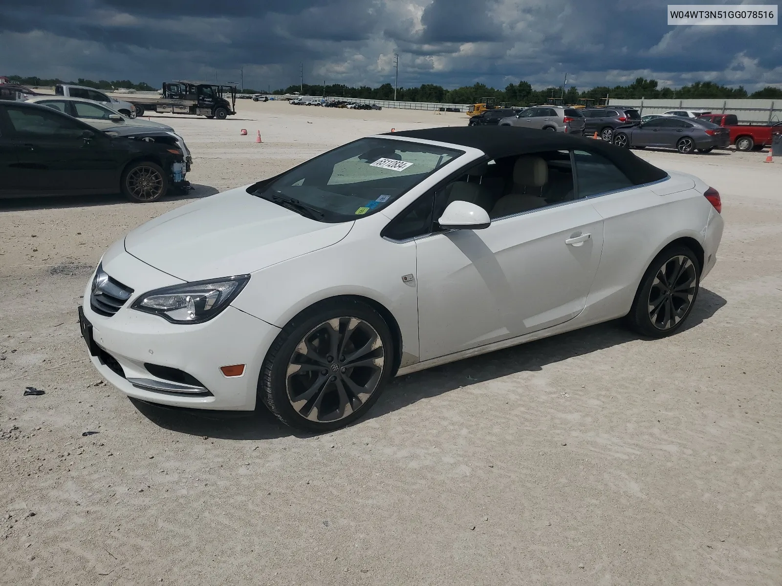 2016 Buick Cascada Premium VIN: W04WT3N51GG078516 Lot: 65112834