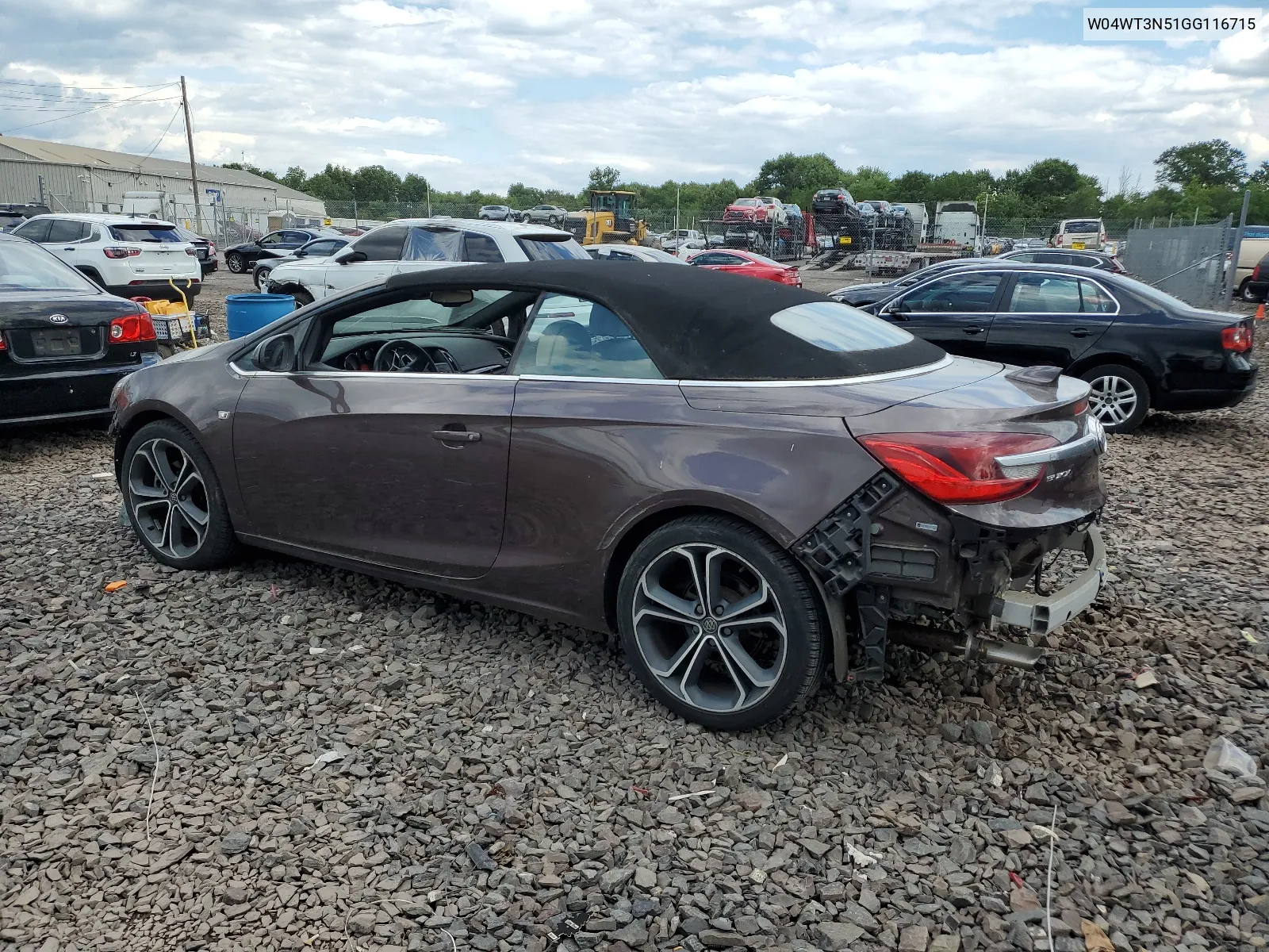 2016 Buick Cascada Premium VIN: W04WT3N51GG116715 Lot: 66568244