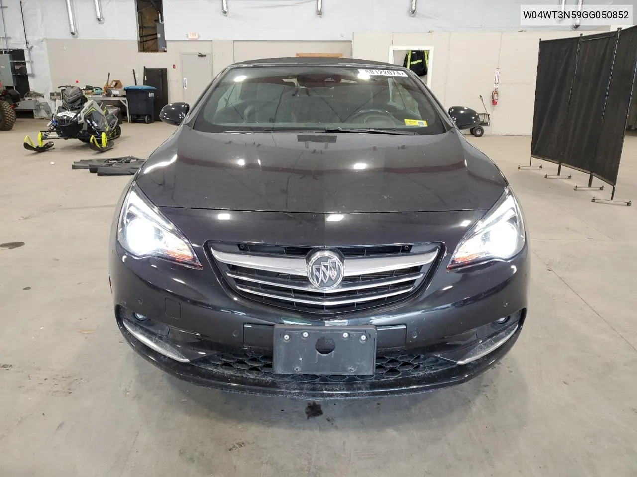 2016 Buick Cascada Premium VIN: W04WT3N59GG050852 Lot: 68122074