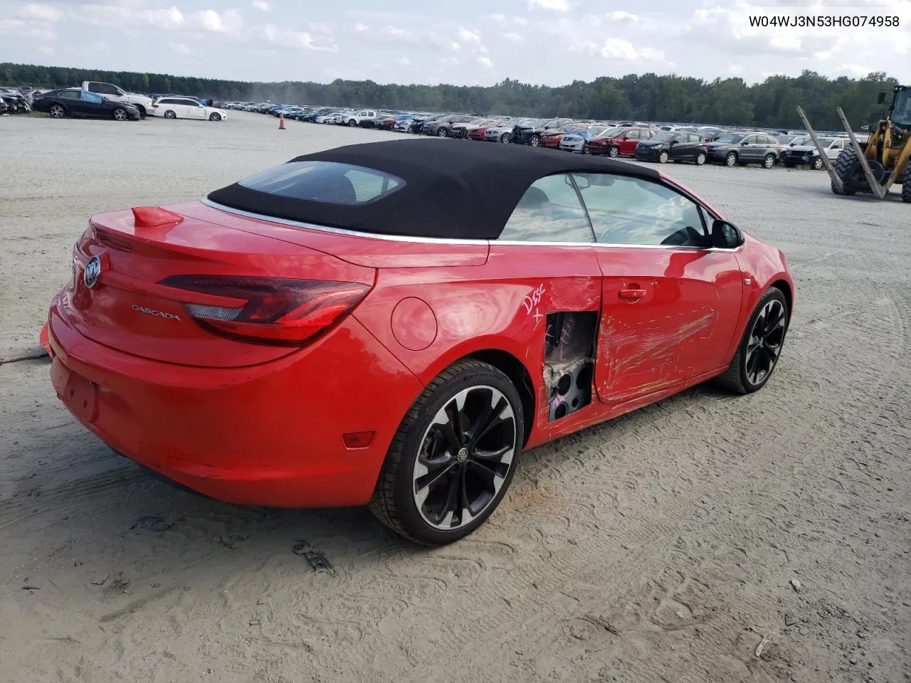 W04WJ3N53HG074958 2017 Buick Cascada Sport Touring