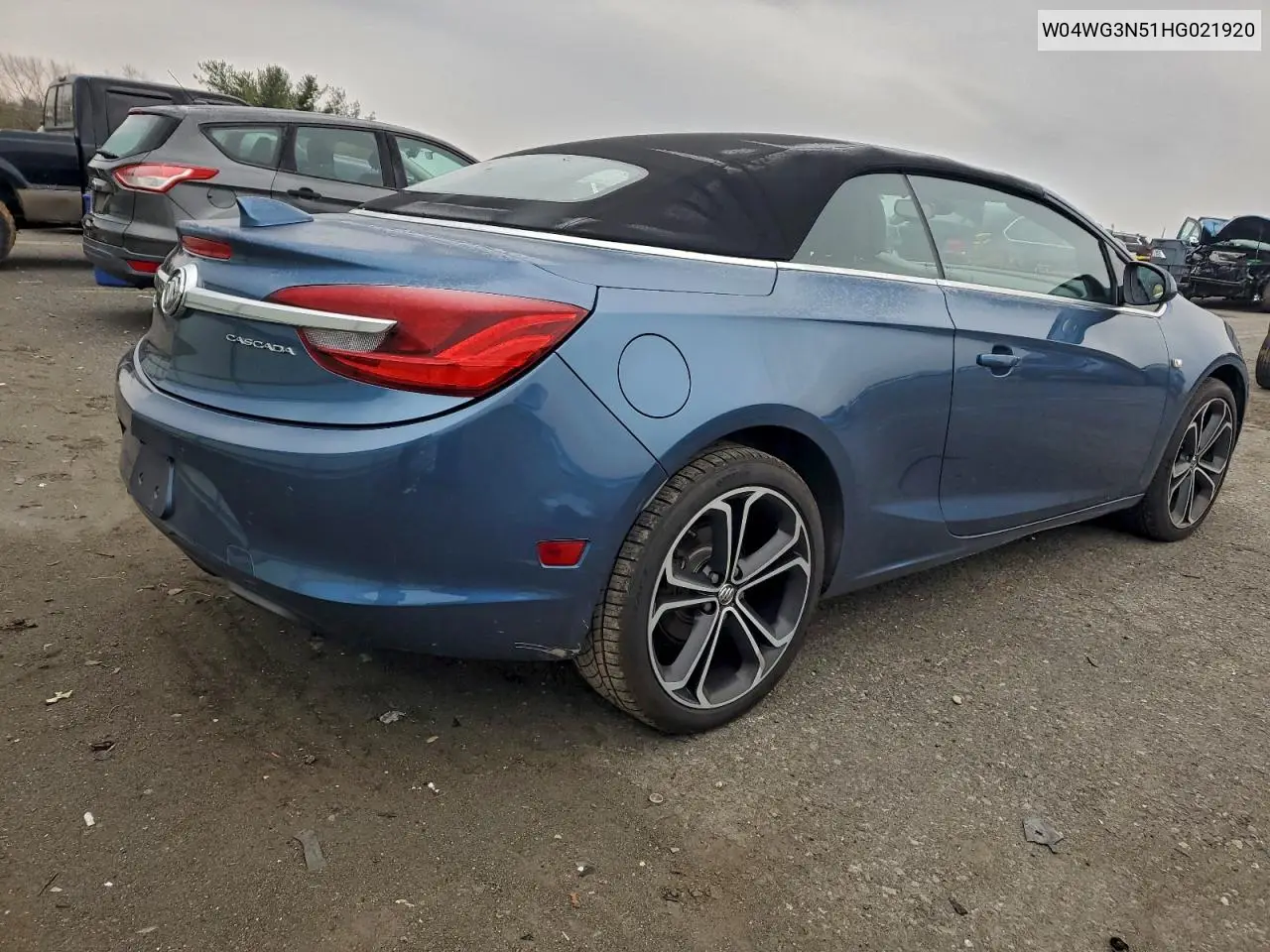 W04WG3N51HG021920 2017 Buick Cascada