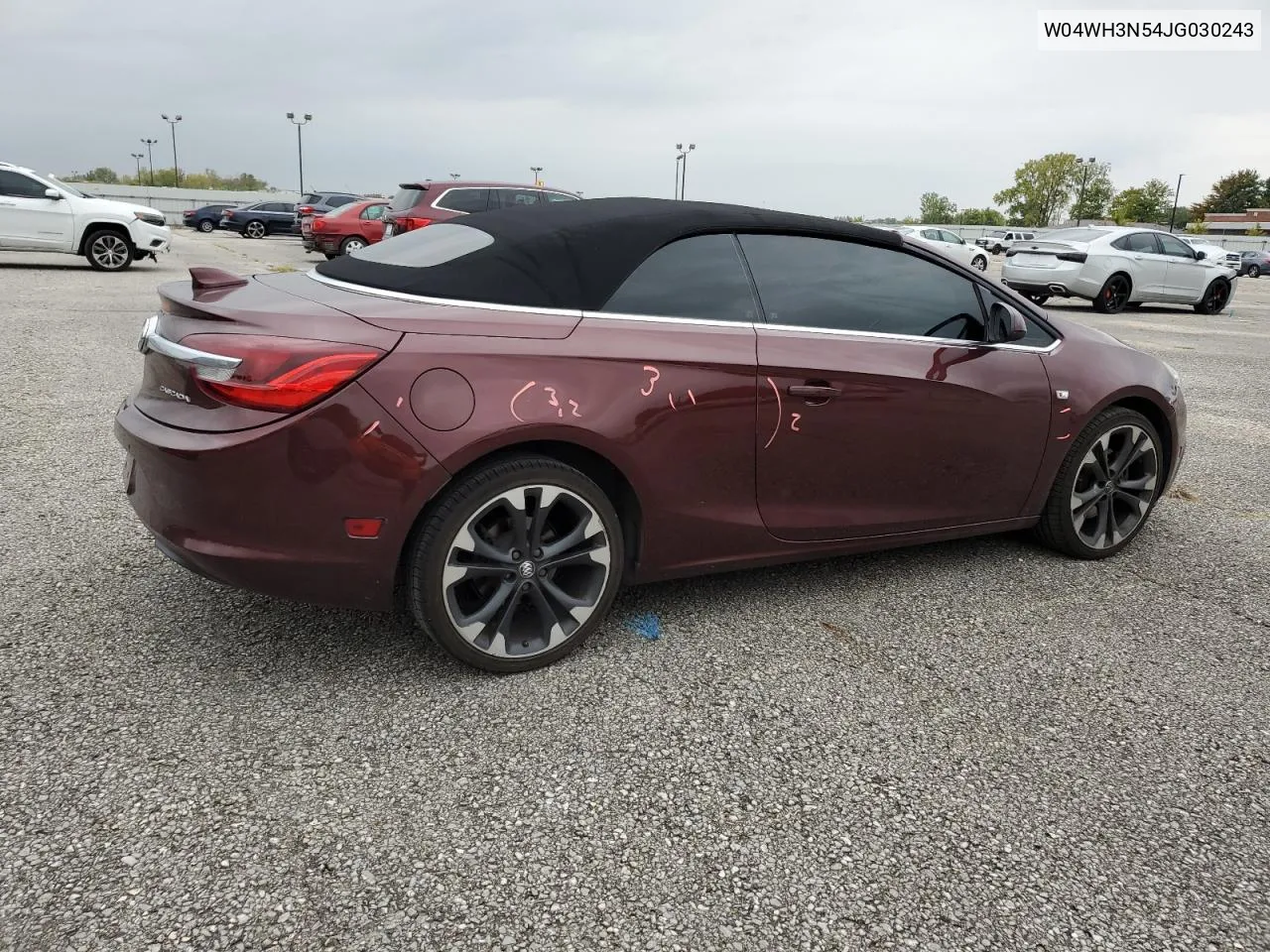 2018 Buick Cascada Premium VIN: W04WH3N54JG030243 Lot: 72371944