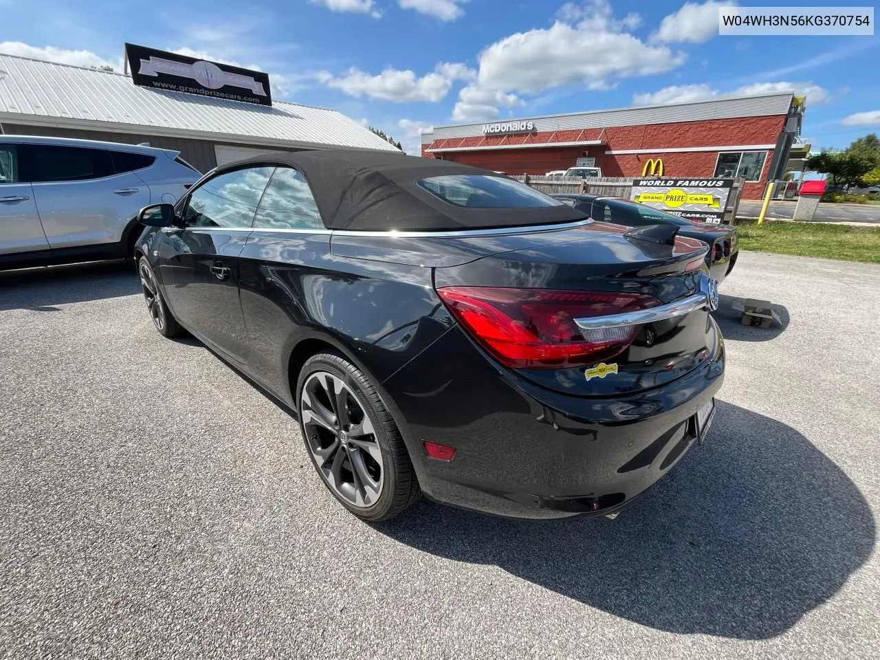 2019 Buick Cascada Premium VIN: W04WH3N56KG370754 Lot: 42868895