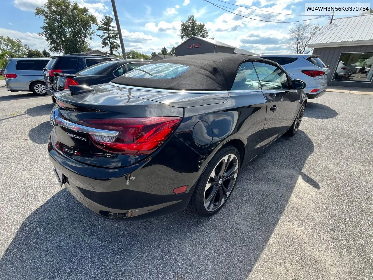 2019 Buick Cascada Premium VIN: W04WH3N56KG370754 Lot: 42868895