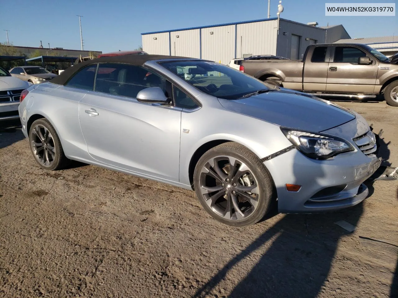 2019 Buick Cascada Premium VIN: W04WH3N52KG319770 Lot: 69613204