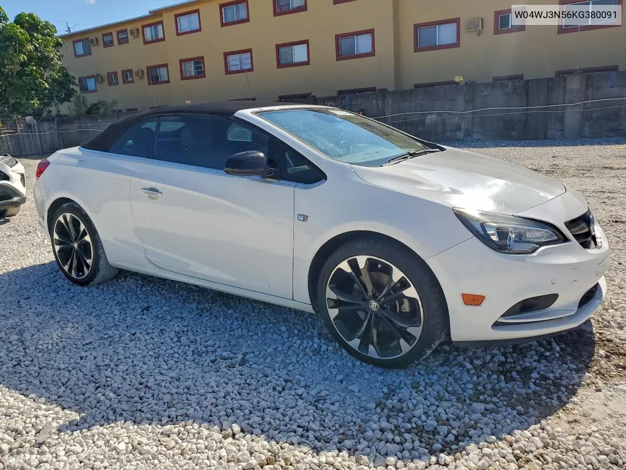 W04WJ3N56KG380091 2019 Buick Cascada Sport Touring
