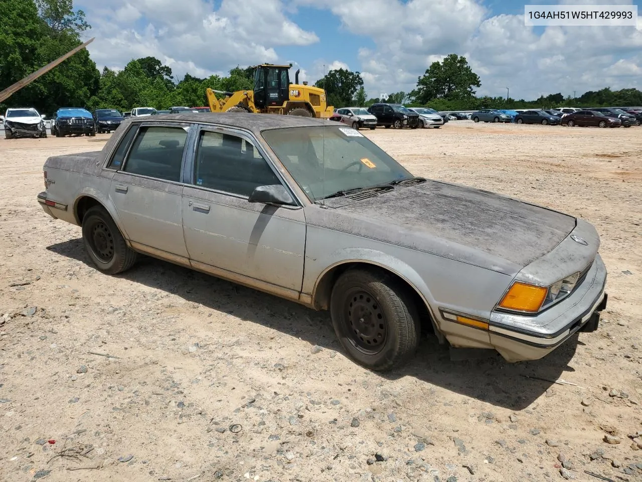 1987 Buick Century Custom VIN: 1G4AH51W5HT429993 Lot: 55676514