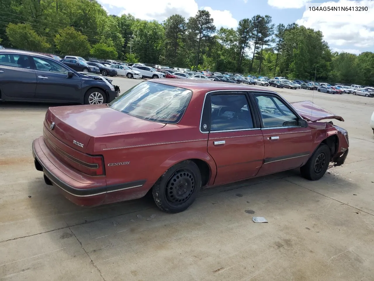 1992 Buick Century Special VIN: 1G4AG54N1N6413290 Lot: 52740104