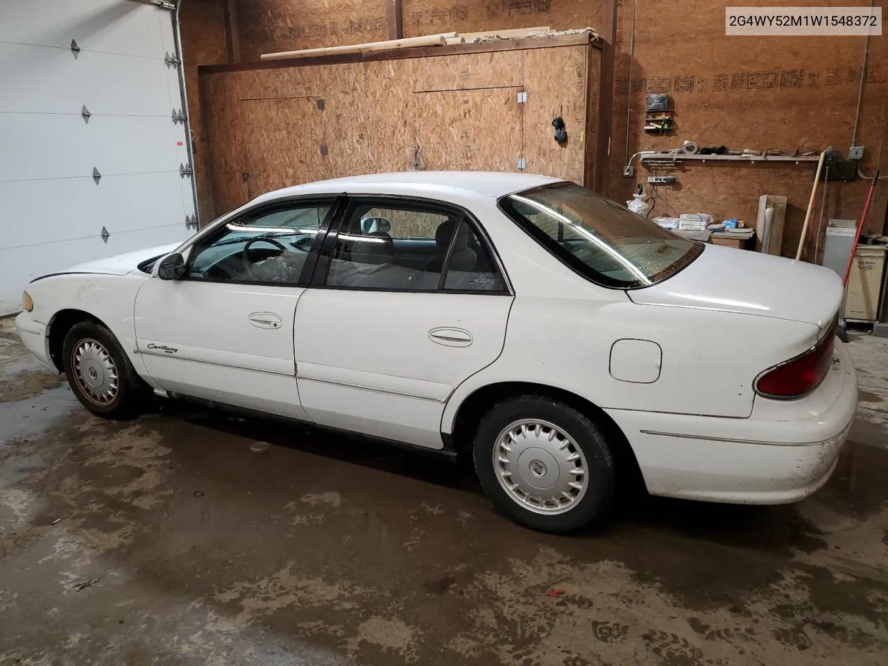 1998 Buick Century Limited VIN: 2G4WY52M1W1548372 Lot: 50585404