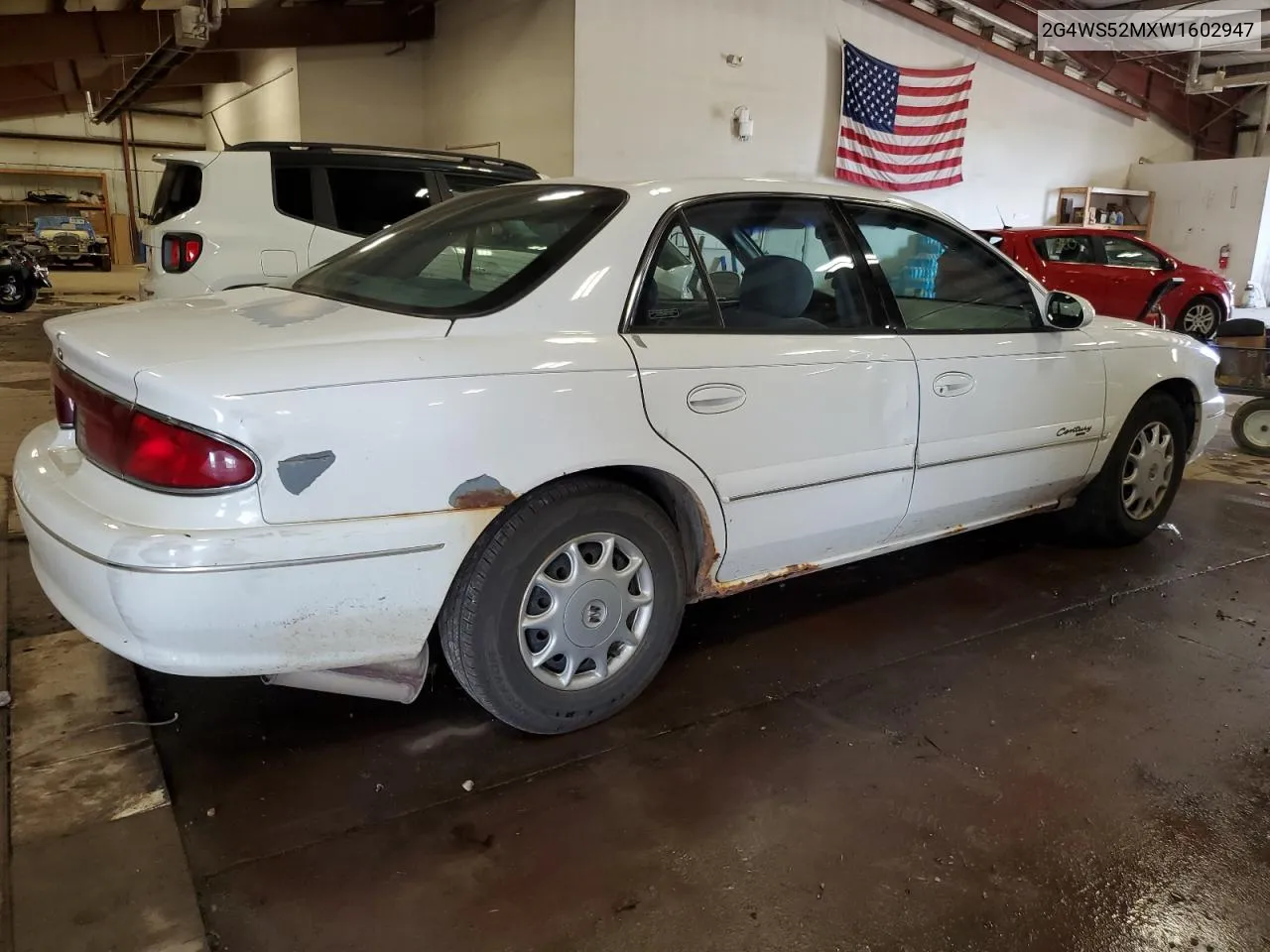 1998 Buick Century Custom VIN: 2G4WS52MXW1602947 Lot: 52910694