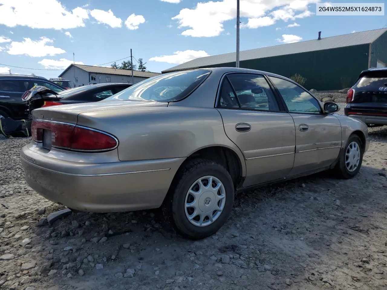 1999 Buick Century Custom VIN: 2G4WS52M5X1624873 Lot: 50989594