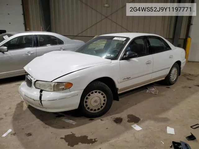 2000 Buick Century Custom VIN: 2G4WS52J9Y1197771 Lot: 39283704