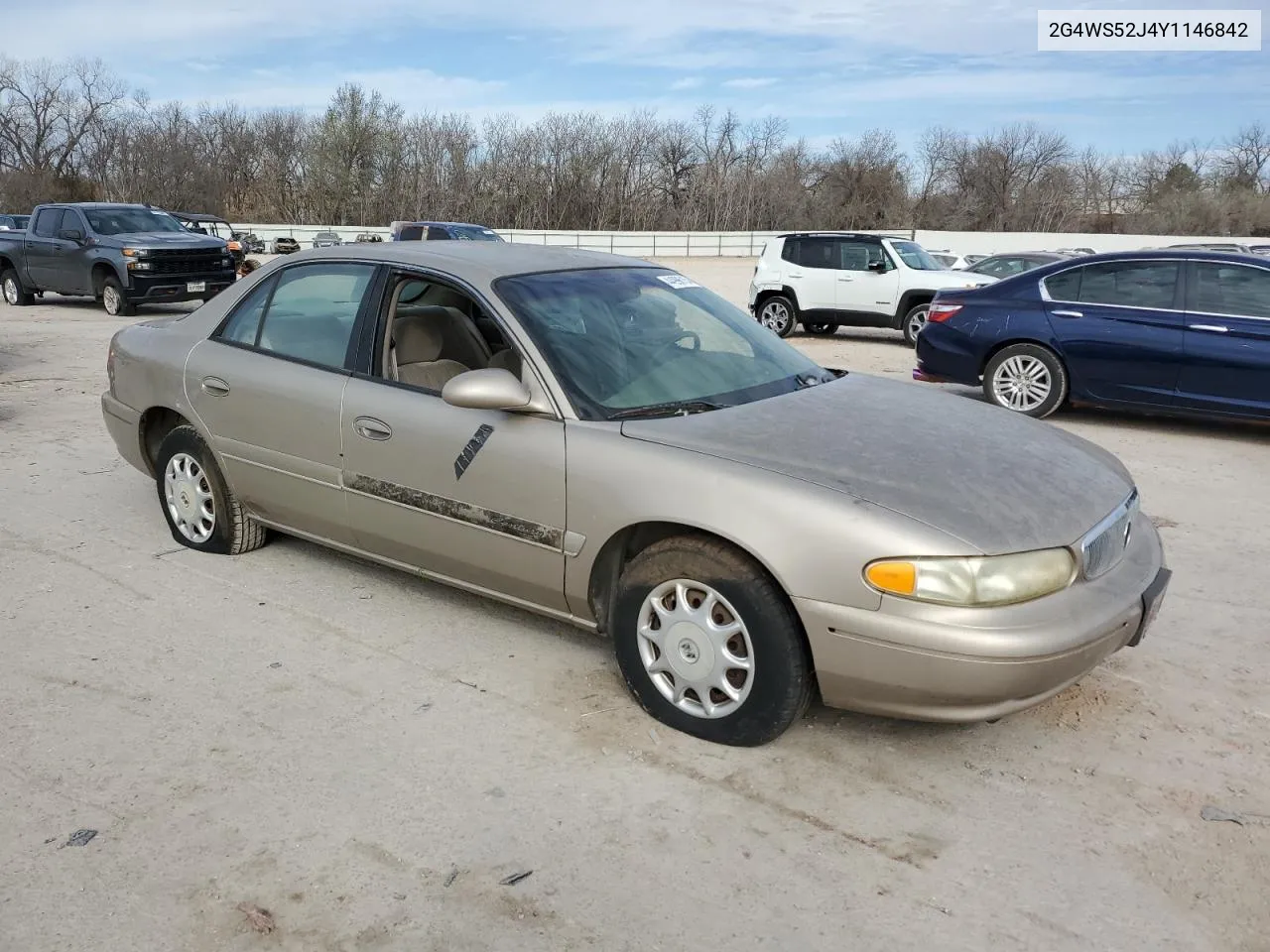 2000 Buick Century Custom VIN: 2G4WS52J4Y1146842 Lot: 44996154