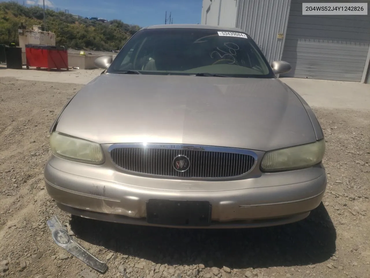 2000 Buick Century Custom VIN: 2G4WS52J4Y1242826 Lot: 53439084