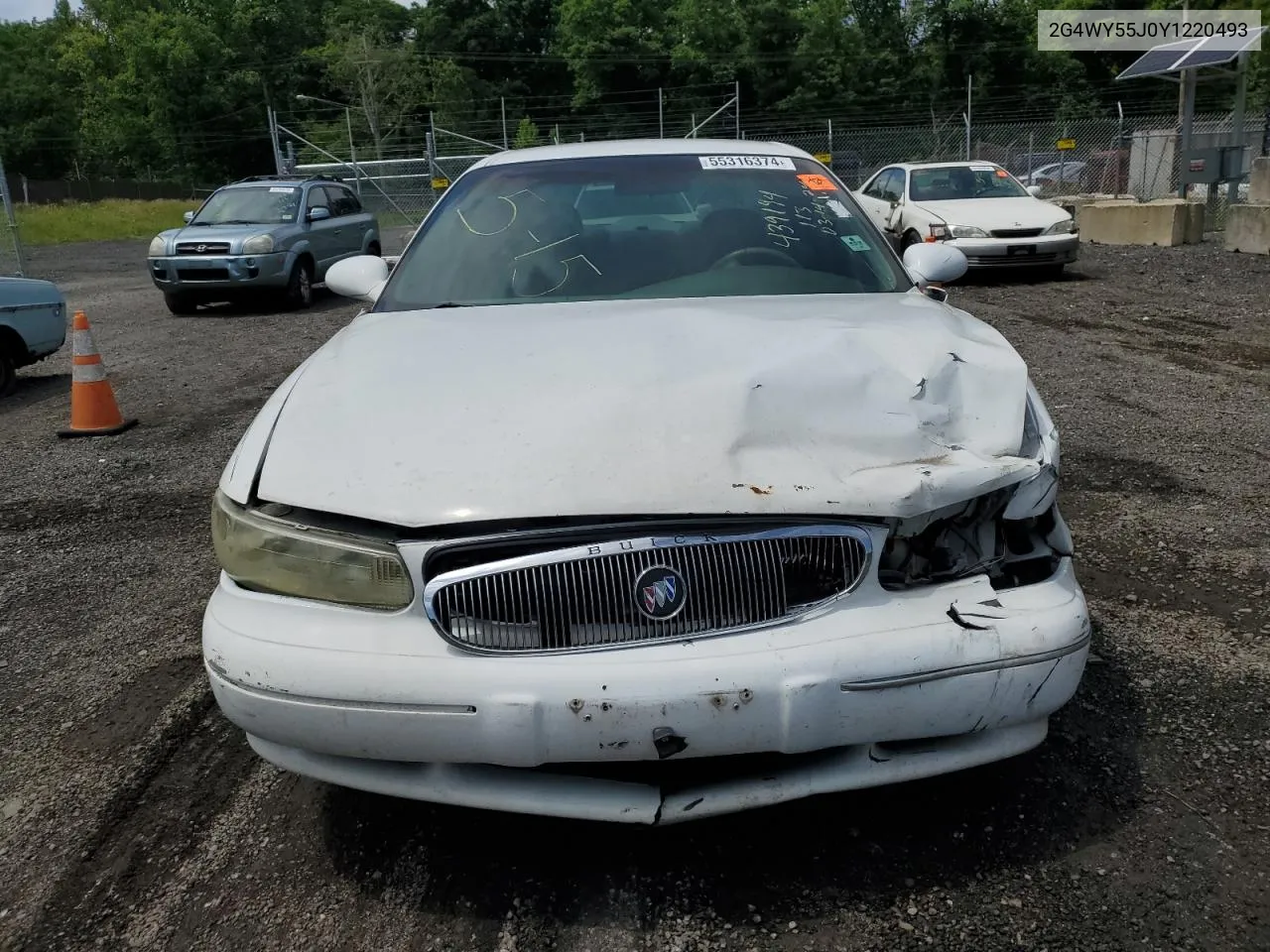 2000 Buick Century Limited VIN: 2G4WY55J0Y1220493 Lot: 55316374