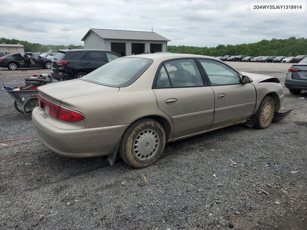 2G4WY55J6Y1318914 2000 Buick Century Limited