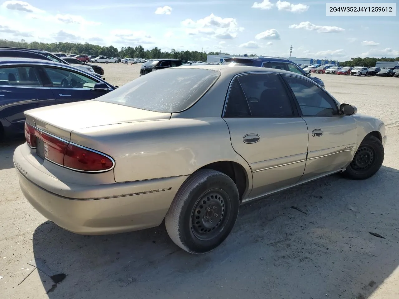 2000 Buick Century Custom VIN: 2G4WS52J4Y1259612 Lot: 57382614