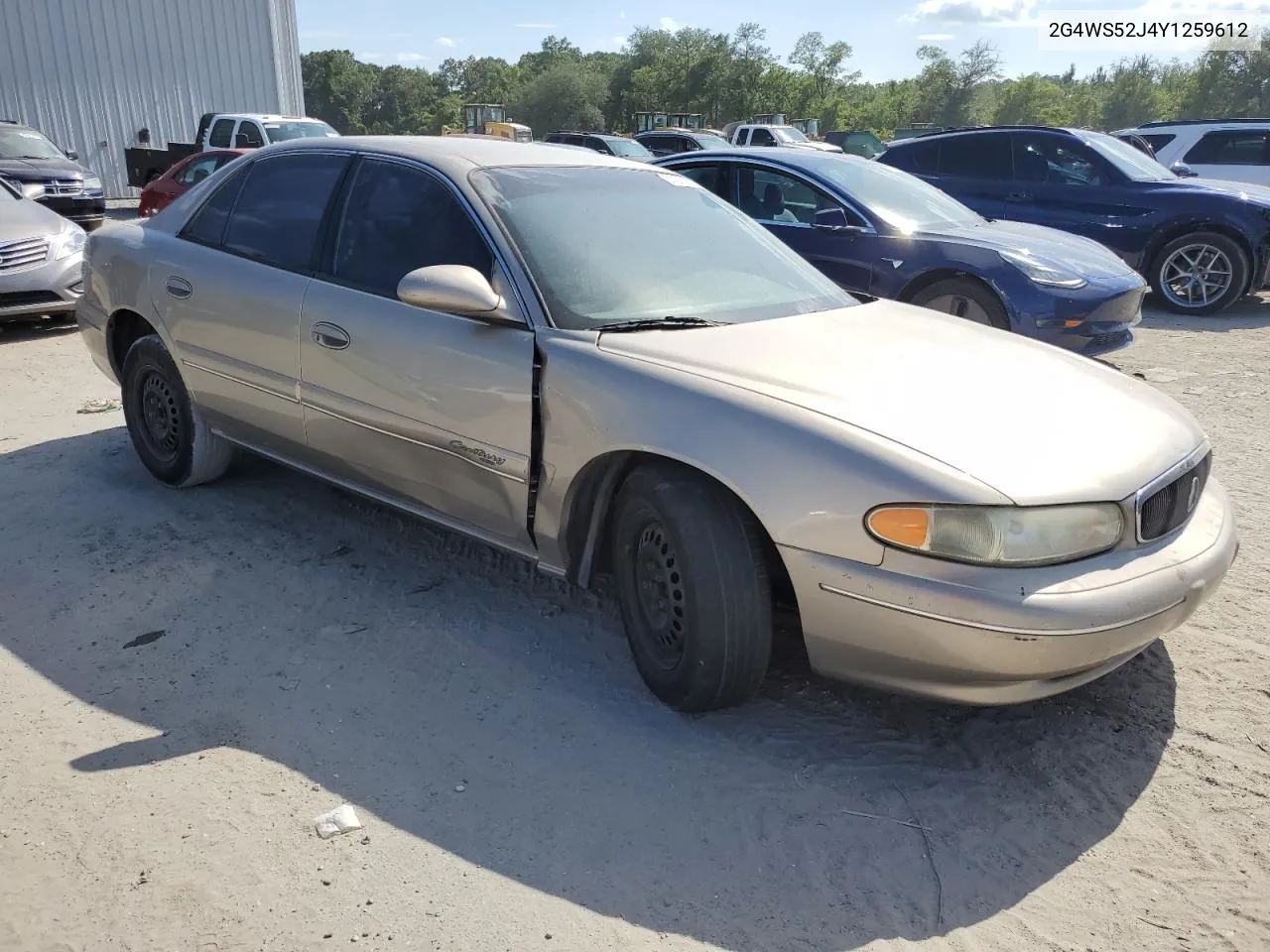 2000 Buick Century Custom VIN: 2G4WS52J4Y1259612 Lot: 57382614