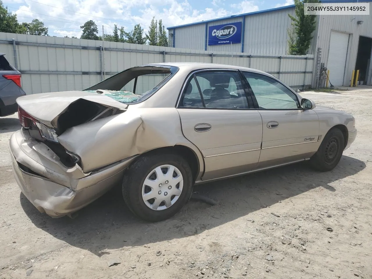 2G4WY55J3Y1145952 2000 Buick Century Limited