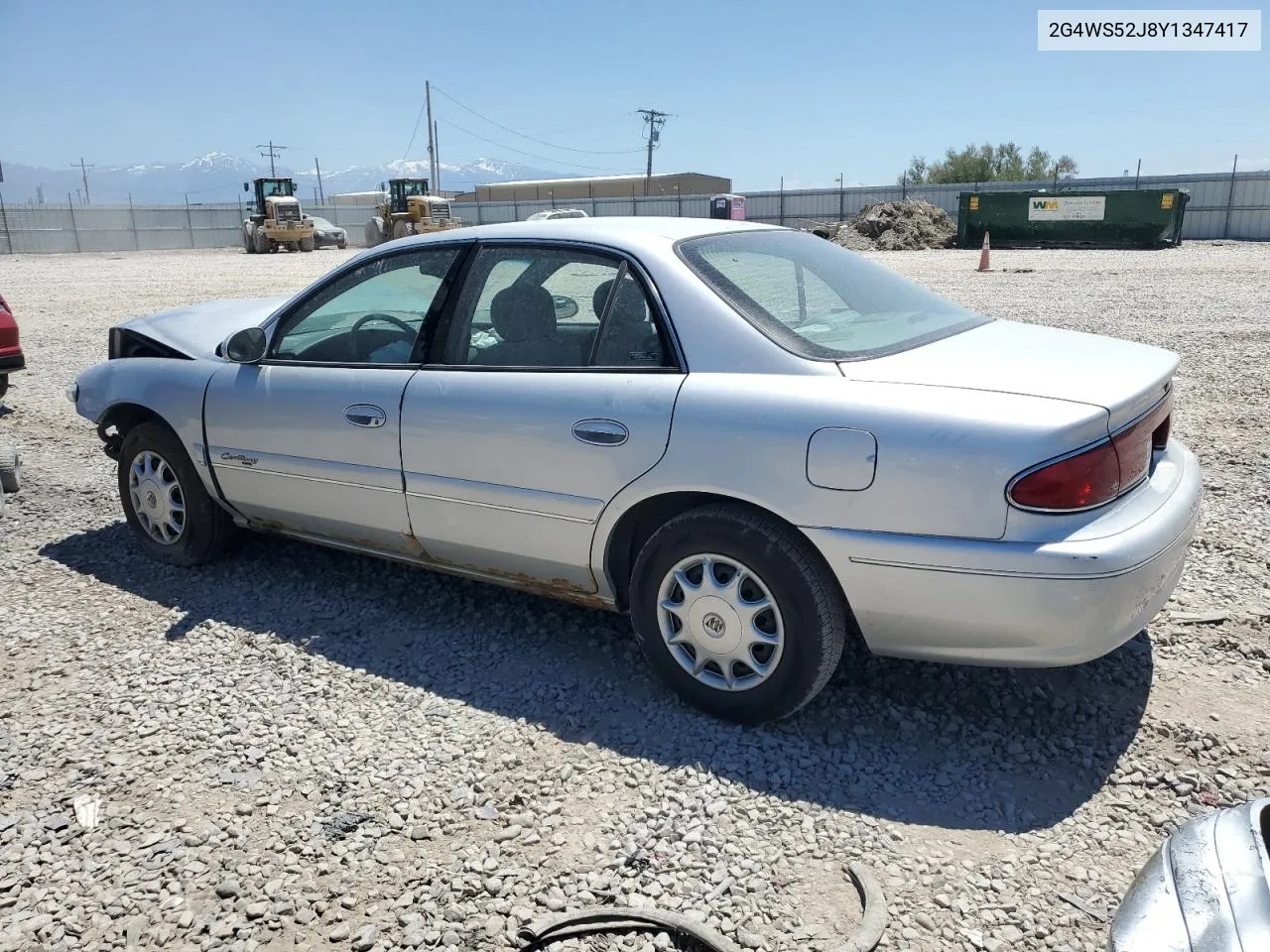 2000 Buick Century Custom VIN: 2G4WS52J8Y1347417 Lot: 58162544